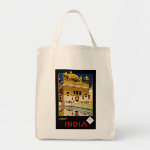 Visit India Tote Bag