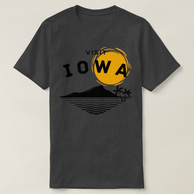 Visit Iowa T-Shirt (Design Front)