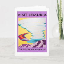 Visit Lemuria Greeting Card