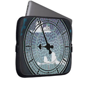 Visit London Victorian travel poster Laptop Sleeve