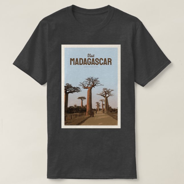 Visit Madagascar T-Shirt (Design Front)