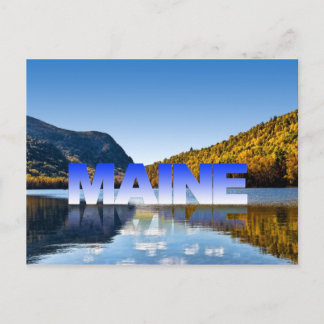 Visit Maine Postcard