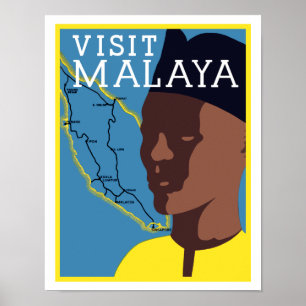 Visit Malaya Poster