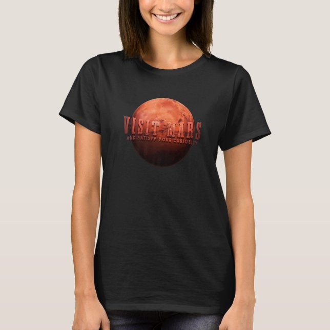 Visit Mars Premium T-Shirt (Front)