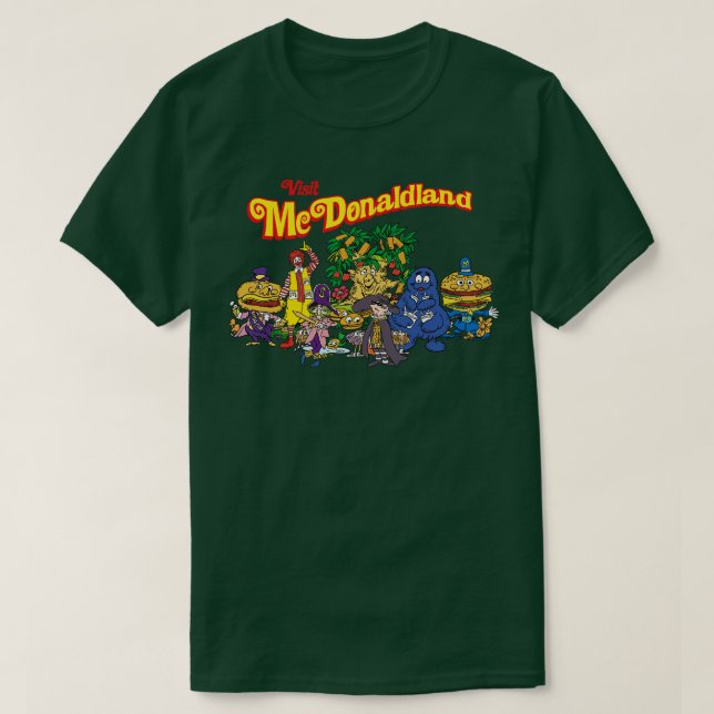 Visit McDonaldland T-Shirt (Design Front)