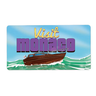 Visit Monaco Travel Poster