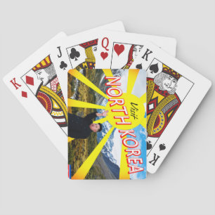 Visit North Korea Playing Cards