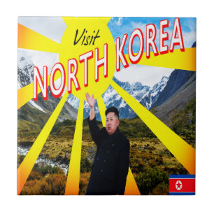 Visit North Korea Tile