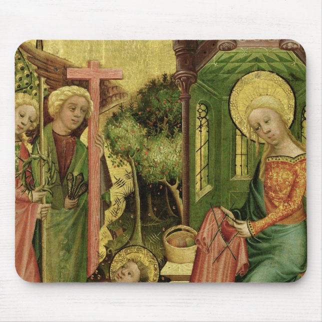 Visit of the Angel, from the right wing Mouse Pad (Front)