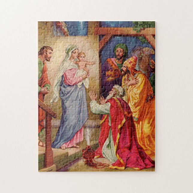 Visit of the Wise Men Jigsaw Puzzle (Vertical)