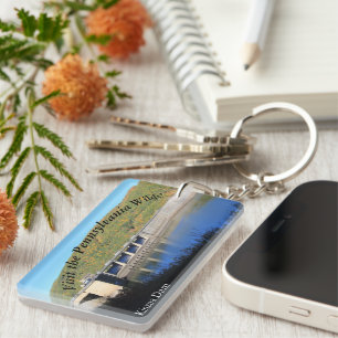 Visit PA Wilds Picturesque Souvenir Kinzua Dam Key Ring