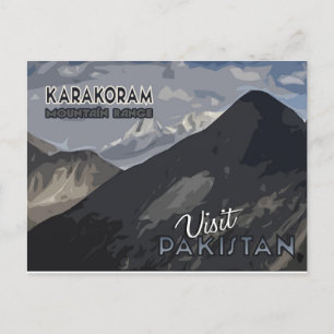 Visit Pakistan postcard