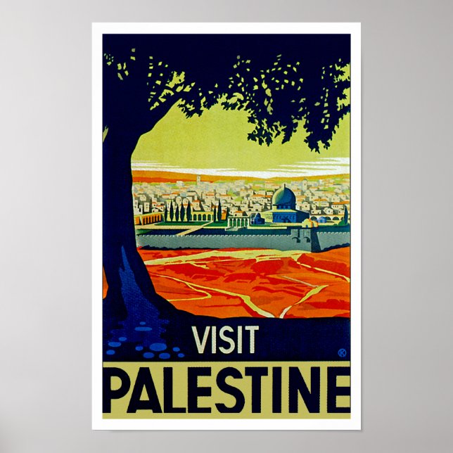 Visit Palestine Poster (Front)