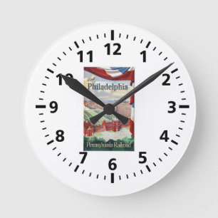 Visit Philadelphia  via  the Pennsylvania     Watc Round Clock