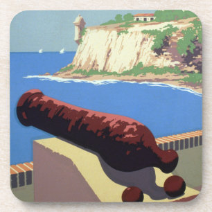 Visit Puerto Rico, Fortress El+Morro Old San Juan Coaster