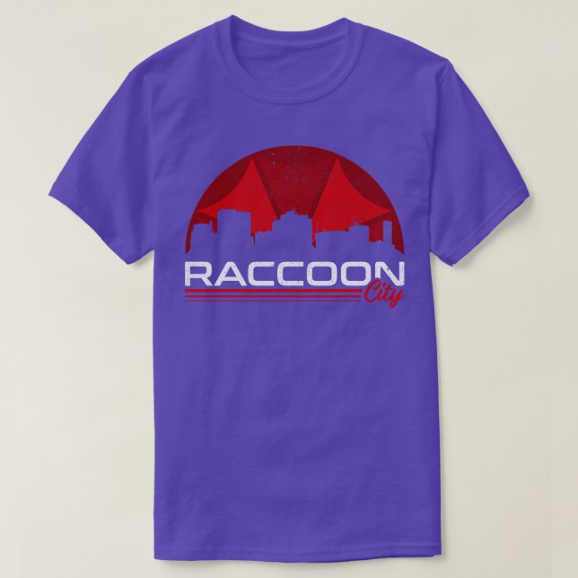 Visit Racoon City T-Shirt (Design Front)