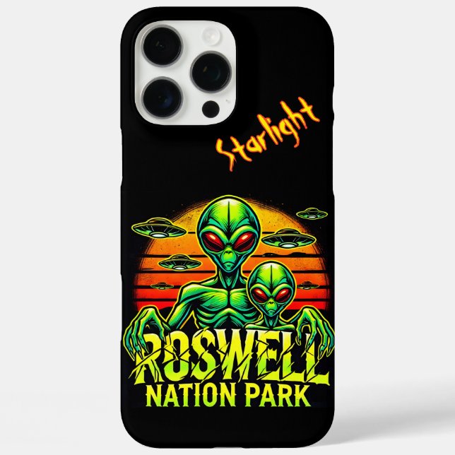 Visit Roswell’s Alien Encounter Spot! Case-Mate iPhone Case (Back)