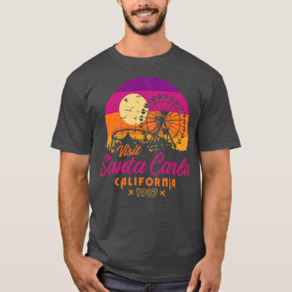 Visit Santa la 1987 Retro Nostalgia T-Shirt