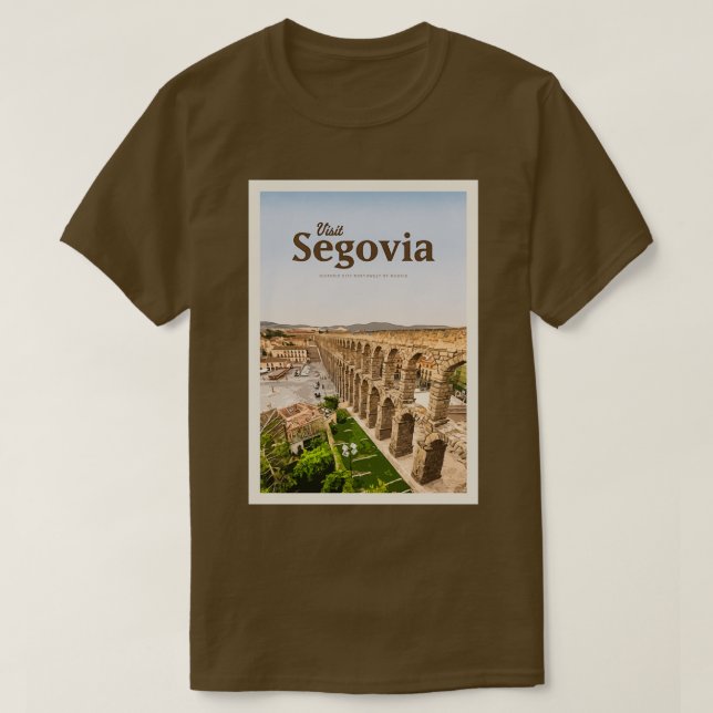Visit Segovia T-Shirt (Design Front)