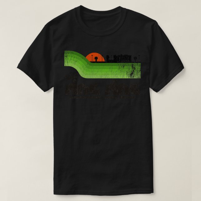 Visit Sing Sing Prison Retro Tourist Souvenir T-Shirt (Design Front)