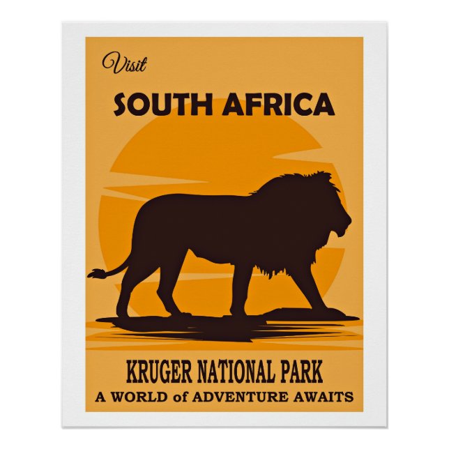 Visit South Africa Poster (Front)