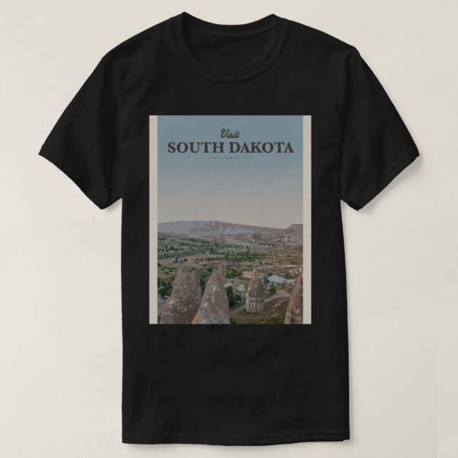 Visit South Dakota T-Shirt (Design Front)