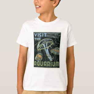 Visit the Aquarium - WPA Poster - T-Shirt