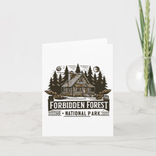 Visit The Forbidden Forest National Park Hiking Ca Card