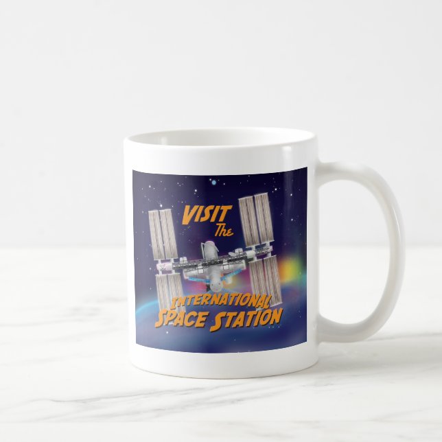 Visit the International Space Station Coffee Mug (Right)