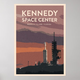 Visit the Kennedy Space Centre  Poster