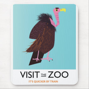 Visit the Zoo Mouse Pad