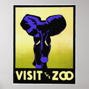 Visit the Zoo Poster