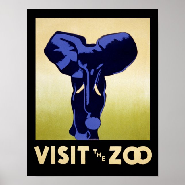 Visit The Zoo Poster (Front)
