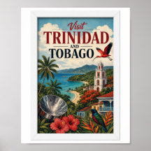 Visit Trinidad and Tobago Travel Vintage