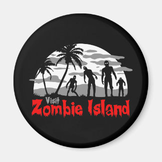 Visit Zombie Island Magnet