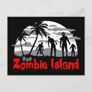 Visit Zombie Island Postcard