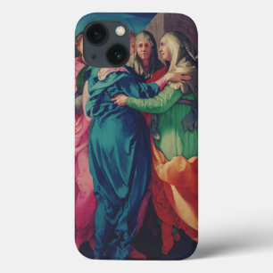 Visitation of Virgin by Pontormo  iPhone 13 Case