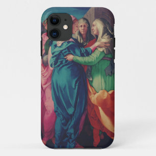 Visitation of Virgin by Pontormo iPhone 11 Case