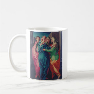 Visitation of Virgin by Pontormo Coffee Mug