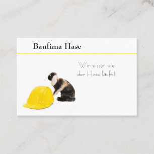 Visitenkarte Baubranche und Handwerk 4 Business Card