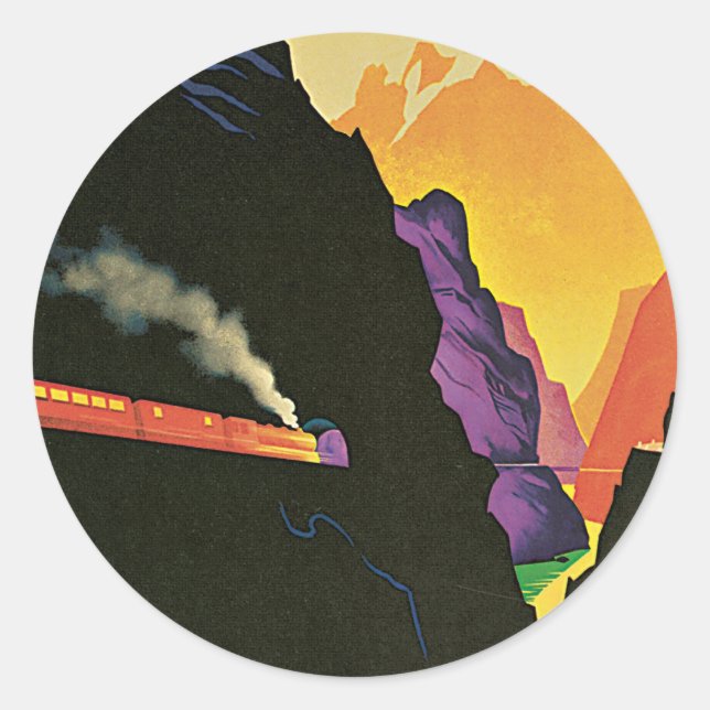 Visitez La Yougoslavie Classic Round Sticker (Front)