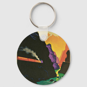 Visitez La Yougoslavie Key Ring
