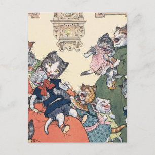 Visiting Aunts Postcard