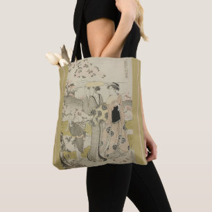 Visiting Kiyomizu Temple Tote Bag