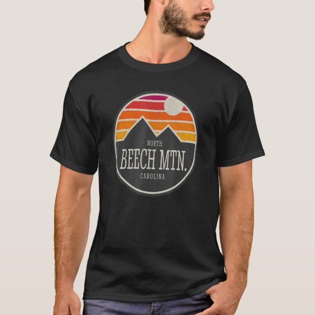 Visiting NC Mountain Cities Beech Mountain  NC T-Shirt (Front)