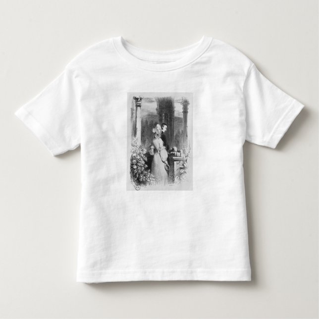 Visiting the tomb of Heloise and Abelard Toddler T-Shirt (Front)