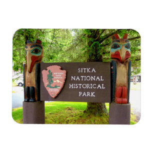 Visitor Centre Sitka NHP, Alaska Magnet