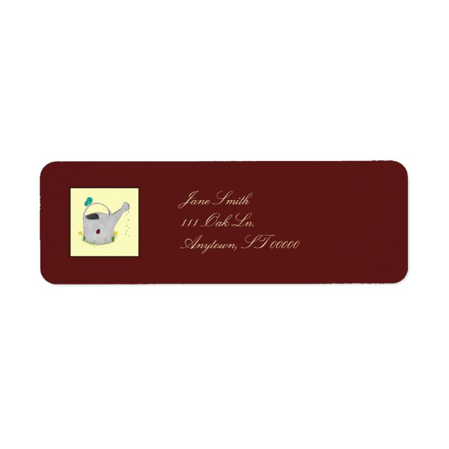 Visitors from the Garden Address Labels (Front)