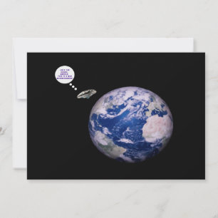 Visitors Humourous Card