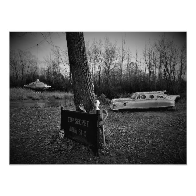 "Visitors Welcome" Photo Print (Front)
